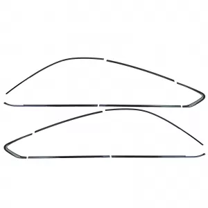 Set di modanature Shadow Line Gloss Black adatto per BMW X6 F16 14-19-image-6210768