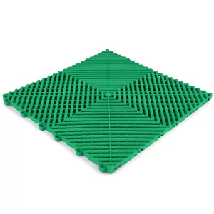 RAMROXX Performance Floor Tile Garage Floor Floor Green 40x40cm
