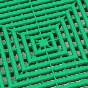 RAMROXX Performance Floor Tile Garage Floor Floor Green 40x40cm