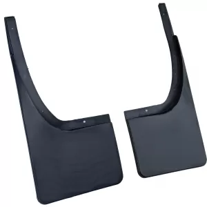 Mud Flap Set front and rear Black for Ford Ranger T6 T7 T8 12-22