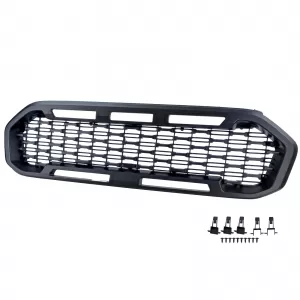 Honeycomb Performance Grille Black without Emblem for Ford Ranger T8 19-22