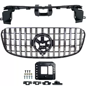 Sport grille black chrome for Mercedes GLS X167 from 2023