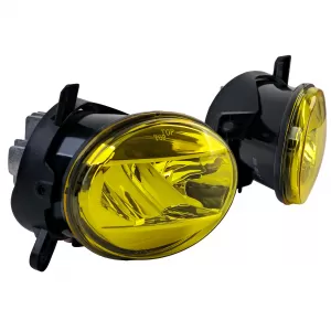 Clear glass LED fog light set yellow for Audi A4 8K A6 4F Q5 Seat Exeo