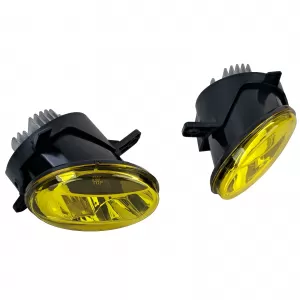 Clear glass LED fog light set yellow for Audi A4 8K A6 4F Q5 Seat Exeo