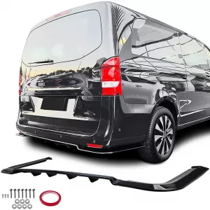 image-33-Hátsó diffózor spoiler fényes fekete Mercedes Vito W447 2014-2019