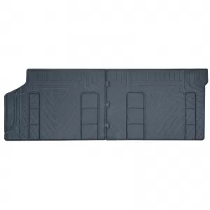 Premium rubber floor mat set, 6-piece, front + rear for VW T6.1 from year 2019