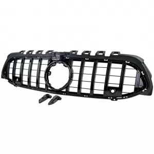 Kit carrozzeria paraurti diffusore posteriore griglia radiatore adatto per Mercedes W177 con A Design-Line-image-6211060