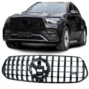 image-18-Sport hűtőrács fényes fekete Mercedes GLE V167 Coupe C167 18-23 AMG-hez