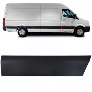 Trim strip front right door for VW Crafter 30-50 2E 2006-2016