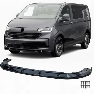 image-9-Első spoiler toldat fényes fekete VW T7 Bus Transporter 2024-től