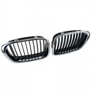 Sport grille front grill black chrome fits for 5 Series BMW E39 1995-2003