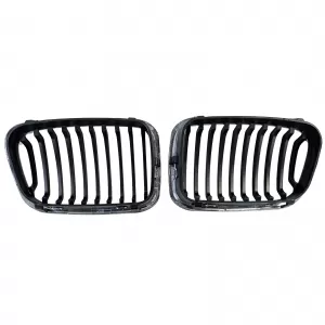 Sport front grille black chrome for 3 Series BMW E46 pre-facelift 1998-2001