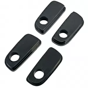 Motorcycle Indy Spacer Adapter Plates Set of 4 Black for Ducati Monster Rear