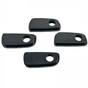 Motorcycle Indy Spacer Adapter Plates Set of 4 Black for Ducati Monster Rear