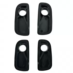Motorcycle Indy Spacer Adapter Plates Set of 4 Black for Ducati Monster Rear