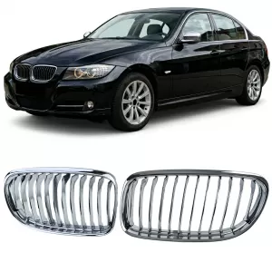 Sport front grille chrome fits for 3 Series BMW E90 E91 2008-2012