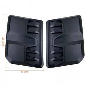 Set de admisie capotă negru potrivit pentru Ford Ranger T9 din 2022-image-6211253