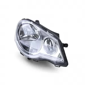 Headlight H7 H1 with LWR motor right for VW Polo 9N3 2005-2009