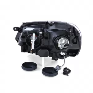 Headlight H7 H1 with LWR motor right for VW Polo 9N3 2005-2009