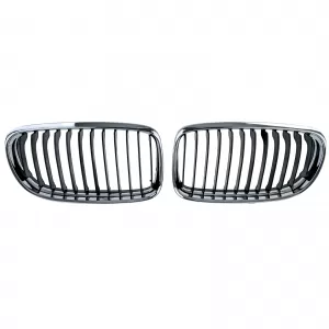 Sport front grille black chrome fits for 3 Series BMW E90 E91 2008-2012