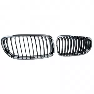Sport front grille black chrome fits for 3 Series BMW E90 E91 2008-2012