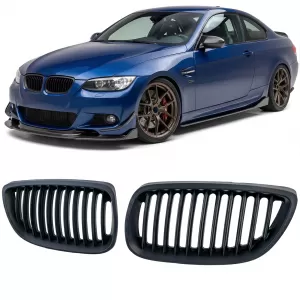 Sport front grille black fits for 3 Series BMW E92 E93 2006-2010