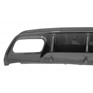 Stoßstange Diffusor Luftdiffusor für Mercedes A-Klasse W176 13-18 A45 Facelift Look Carbonfolie-image-6227534