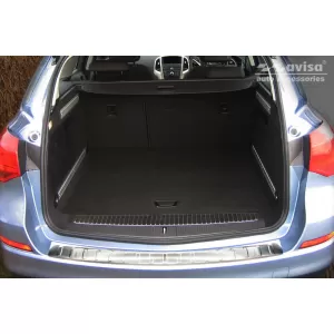 Avisa rear bumper protector suitable for Opel Astra 5-door estate 2012-2015, chrome
