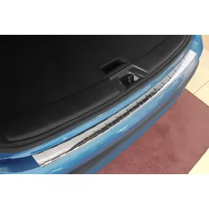 Protezione paraurti posteriore Avisa adatta per Nissan Qashqai 2017-2021, cromo-image-6211579