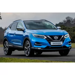 Protezione paraurti posteriore Avisa adatta per Nissan Qashqai 2017-2021, cromo-image-6211582