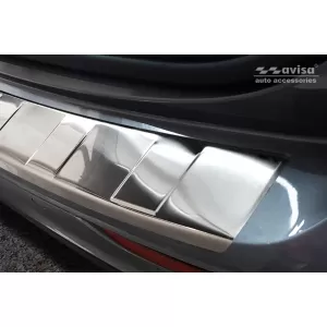 Paraurti posteriore Avisa protettore adatto per Volvo V60 station wagon dopo il 2018, cromo-image-6211609