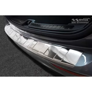 Paraurti posteriore Avisa protettore adatto per Volvo V60 station wagon dopo il 2018, cromo-image-6211610