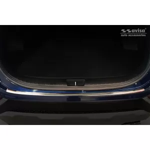 Avisa rear bumper protector suitable for Hyundai Santa Fe 2018-2020, chrome