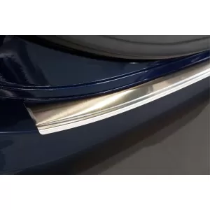 Avisa rear bumper protector suitable for Hyundai Santa Fe 2018-2020, chrome