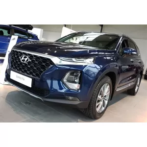 Avisa rear bumper protector suitable for Hyundai Santa Fe 2018-2020, chrome