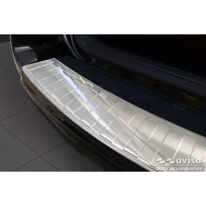 Paraurti posteriore Avisa protettore adatto per Toyota Rav4 2008-2010, per la versione con ruota di scorta, cromo-image-6211635