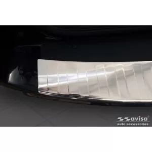 Paraurti posteriore Avisa protettore adatto per Toyota Rav4 2008-2010, per la versione con ruota di scorta, cromo-image-6211636