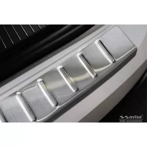Paraurti posteriore Avisa protettore adatto per Volkswagen Touareg dopo il 2018, cromo-image-6211658