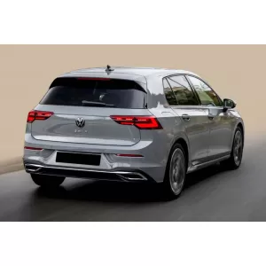 Avisa rear bumper protector suitable for Volkswagen Golf VIII hatchback 5 doors after 2019, chrome