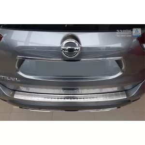 Protezione paraurti posteriore Avisa adatta per Nissan X-Trail T32 2017-2021, cromo-image-6211671