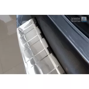 Protezione paraurti posteriore Avisa adatta per Nissan X-Trail T32 2017-2021, cromo-image-6211673