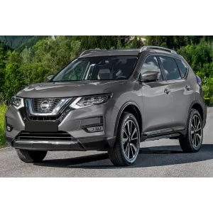Protezione paraurti posteriore Avisa adatta per Nissan X-Trail T32 2017-2021, cromo-image-6211674