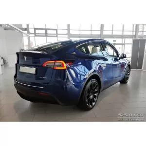 Avisa rear bumper protector suitable for Tesla Model Y after 2020, chrome