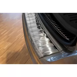 Protezione paraurti posteriore Avisa adatta per Volvo XC60 2013-2017, cromo-image-6211687
