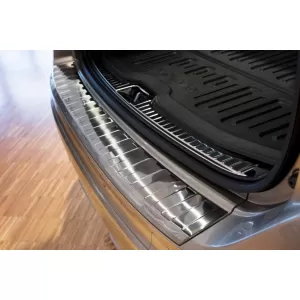 Protezione paraurti posteriore Avisa adatta per Volvo XC60 2013-2017, cromo-image-6211688