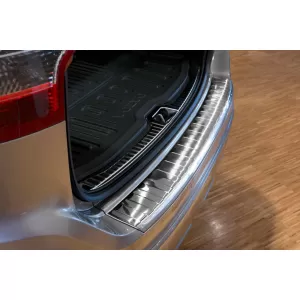 Protezione paraurti posteriore Avisa adatta per Volvo XC60 2013-2017, cromo-image-6211689