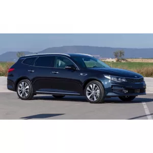 Avisa rear bumper protector suitable for Kia Optima station wagon 2016-2018, after 2018, chrome