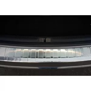 Protezione paraurti posteriore Avisa adatta per Volkswagen Passat B7 station wagon 2011-2014, cromo-image-6211723