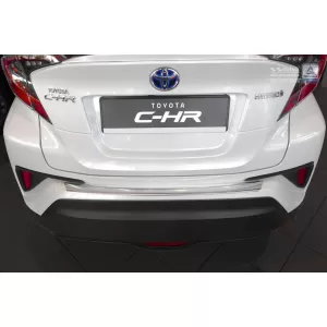 Protezione paraurti posteriore Avisa adatta per Toyota C-HR Crossover 2016-2019, dopo il 2019, cromo-image-6211733