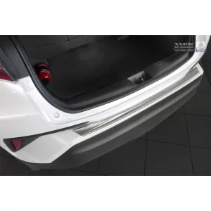 Protezione paraurti posteriore Avisa adatta per Toyota C-HR Crossover 2016-2019, dopo il 2019, cromo-image-6211734